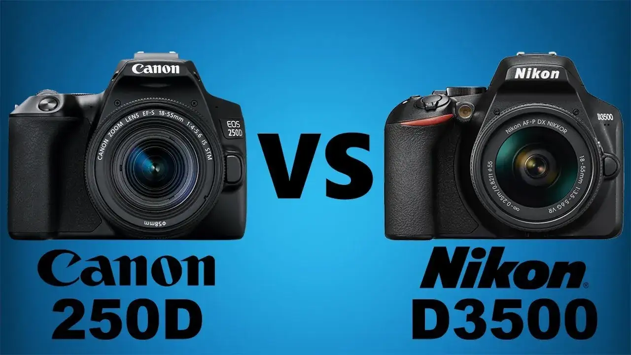 Canon EOS 250D i Nikon D3500