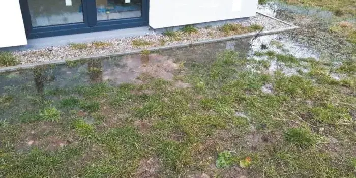 Błędy w odwodnieniu tarasu przykłady