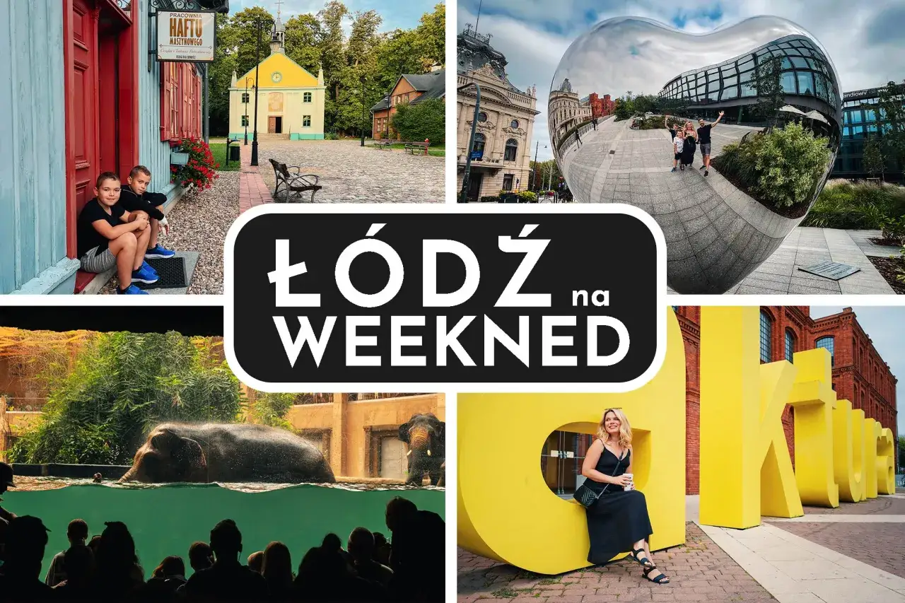 Łódź na weekend: dzieci przy pracowni haftu, słonie w zoo, serce-rzeźba i napisy