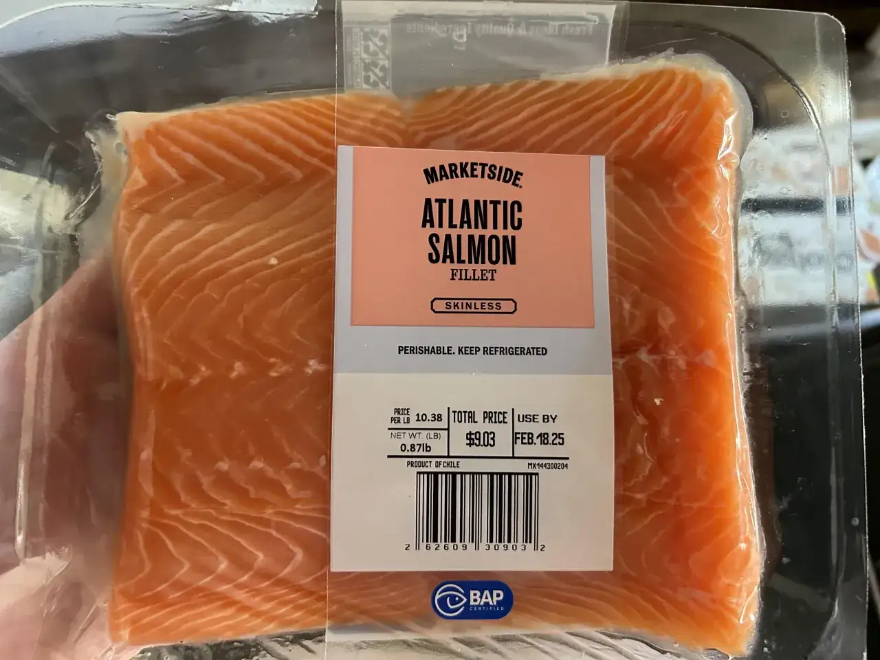 świeży łosoś do sushi, sushi grade salmon