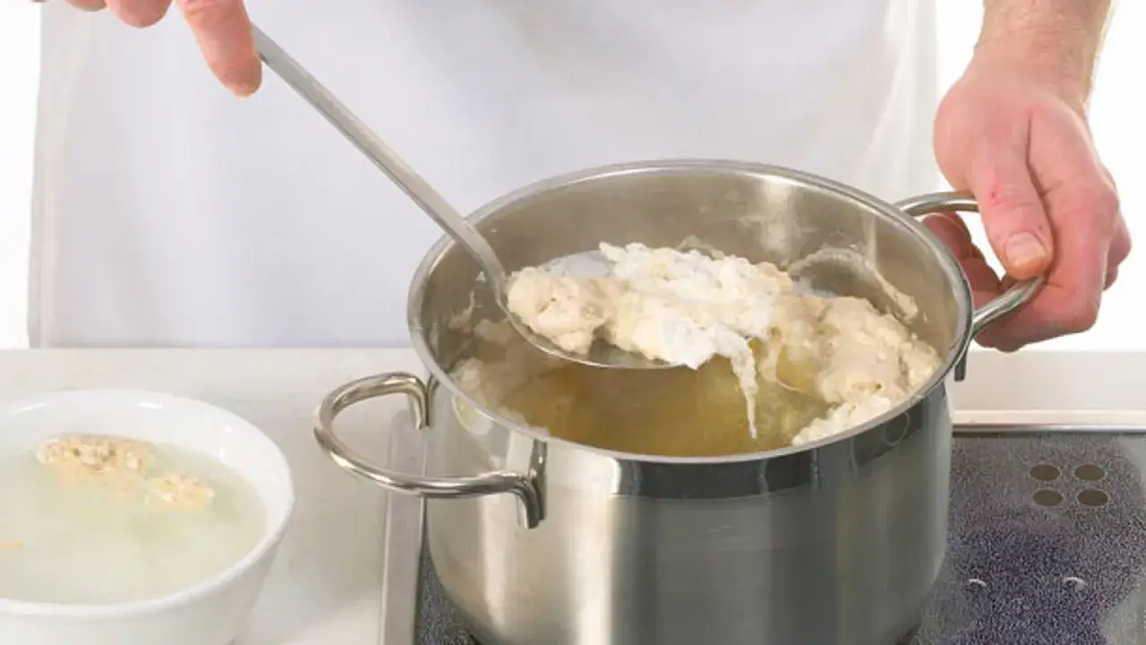 suppe klären mit eiweiß vorher nachher