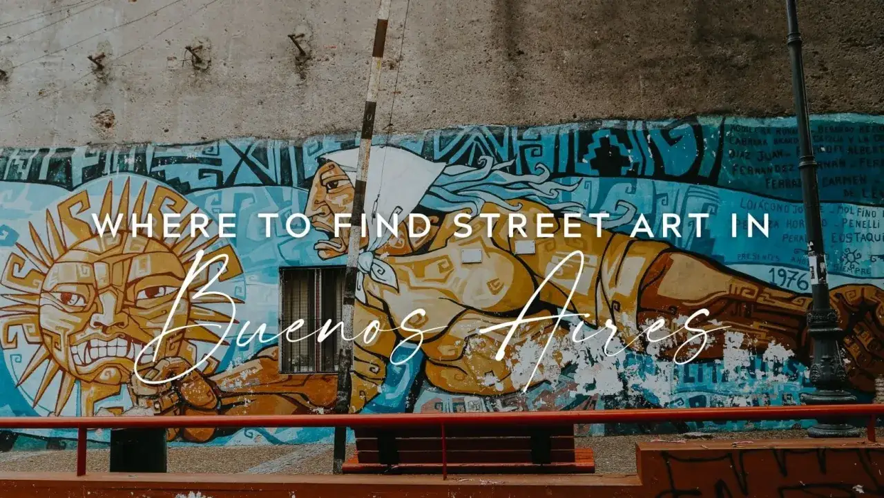 Mural sztuka uliczna Buenos Aires