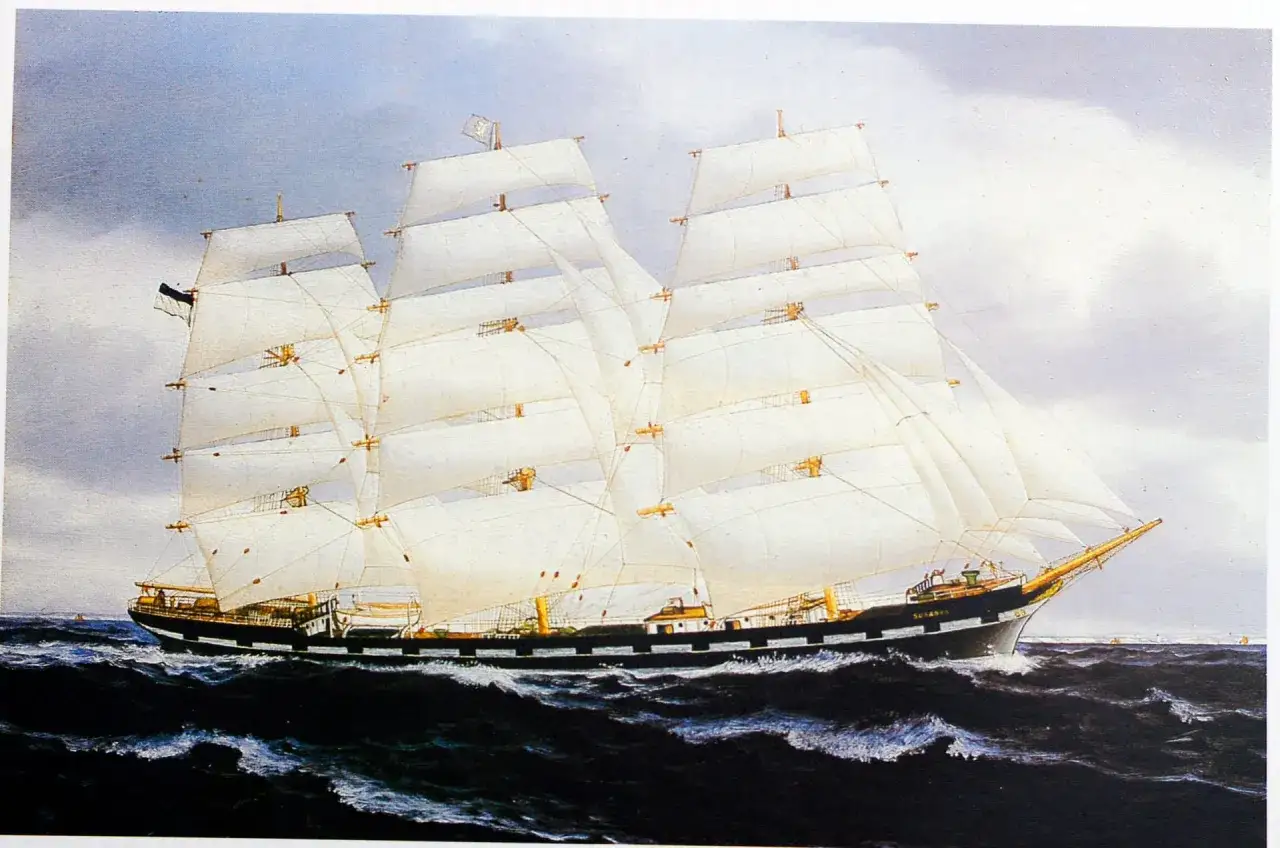 Un voilier majestueux, le 