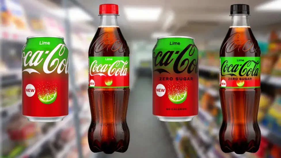 Różne formaty Coca-Cola Lime