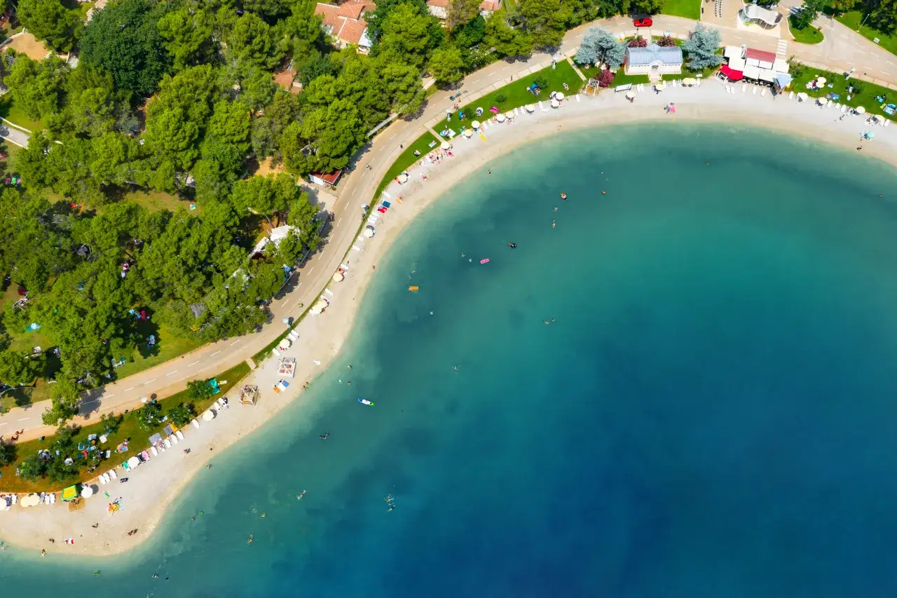 Umag plaża Stella Maris