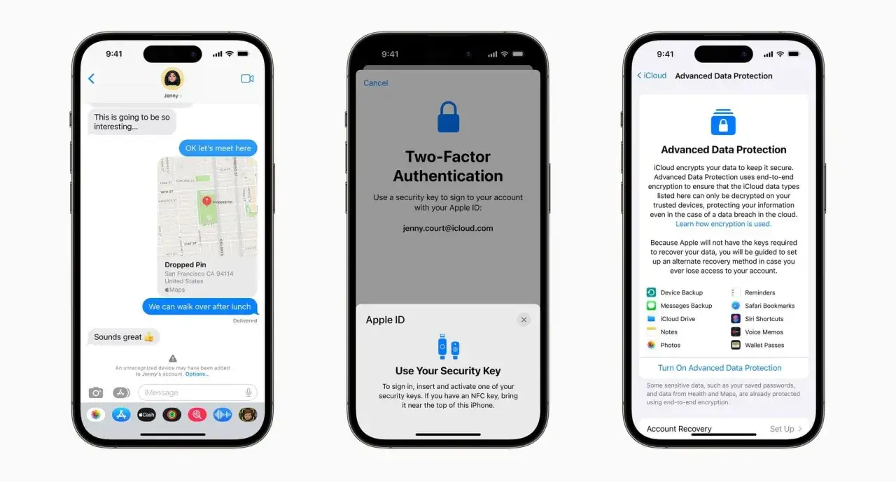 Apple iOS security features