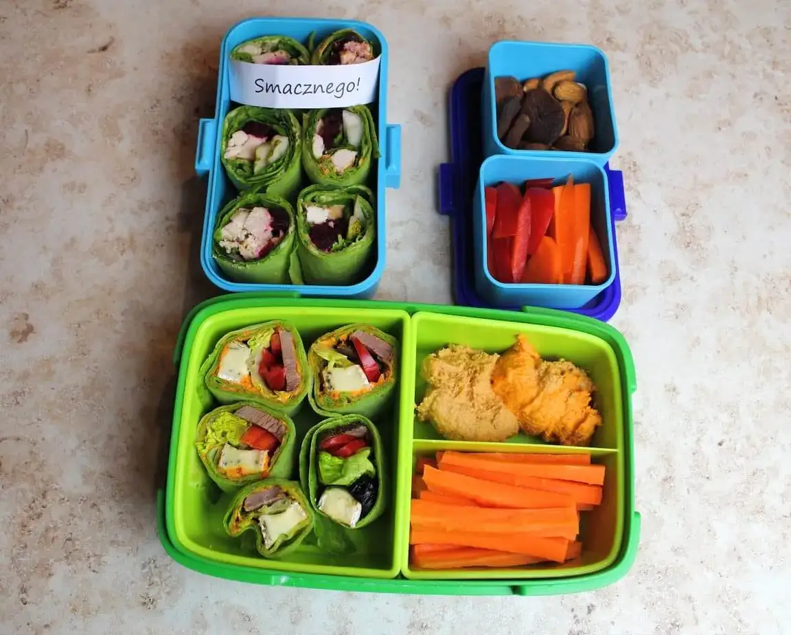 Kreatywne przekąski do szkoły bento box