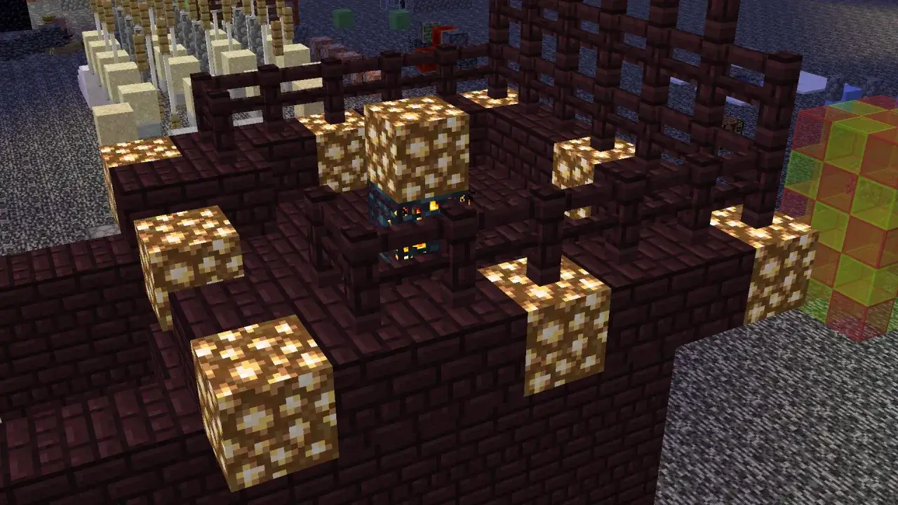 Jak znaleźć twierdzę w Netherze? Wskazówka: szukaj bloków Netherrack i świecących bloków Glowstone.