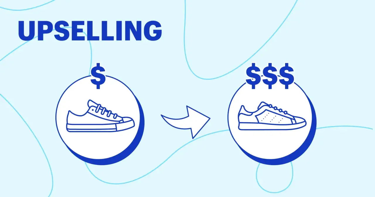 Upselling: Ein Schuh f&uuml;r einen Dollar wird zu einem Schuh f&uuml;r drei Dollar.