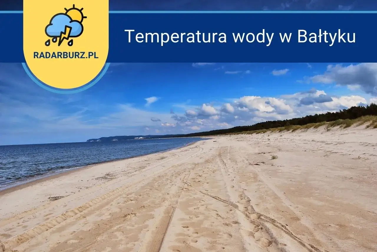Piękna plaża i morze. Sprawdź aktualną temperaturę wody w Bałtyku, by zaplanować idealny dzień nad morzem.