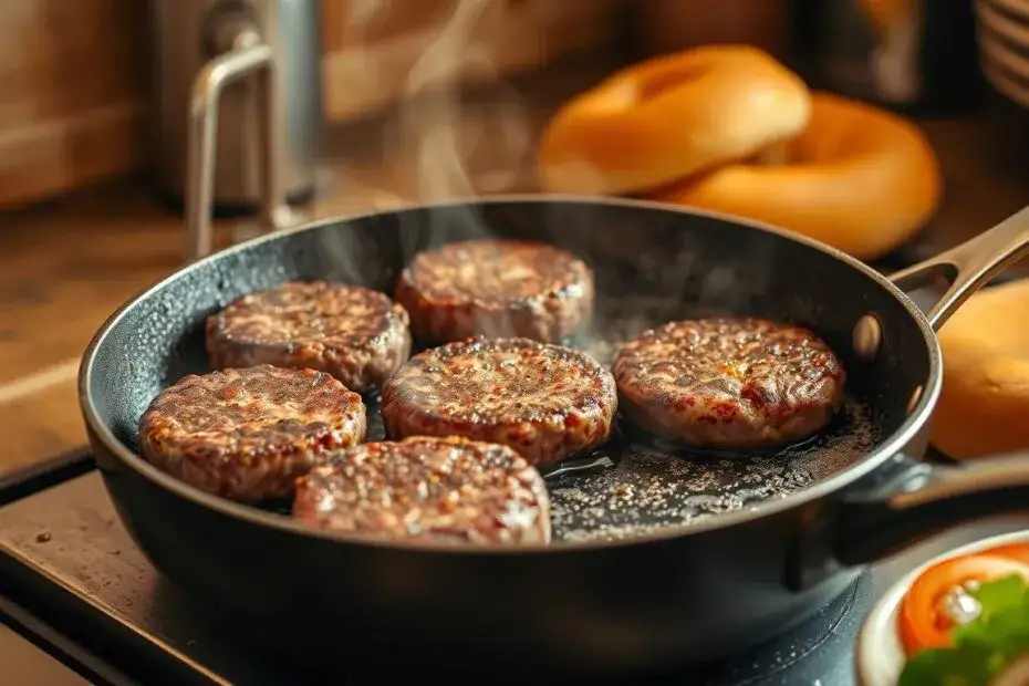 błędy w smażeniu burgerów suchy burger