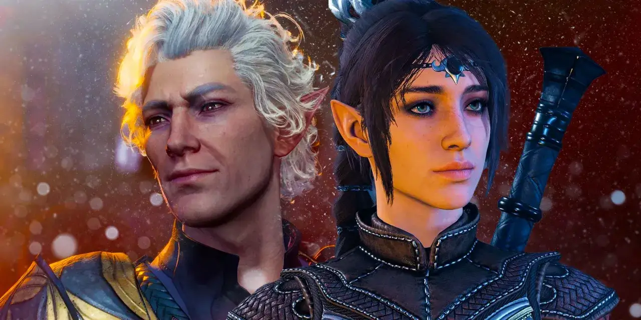 Astarion y Shadowheart, dos personajes de Baldur's Gate 3, listos para vivir intensas baldur's gate 3 romances.