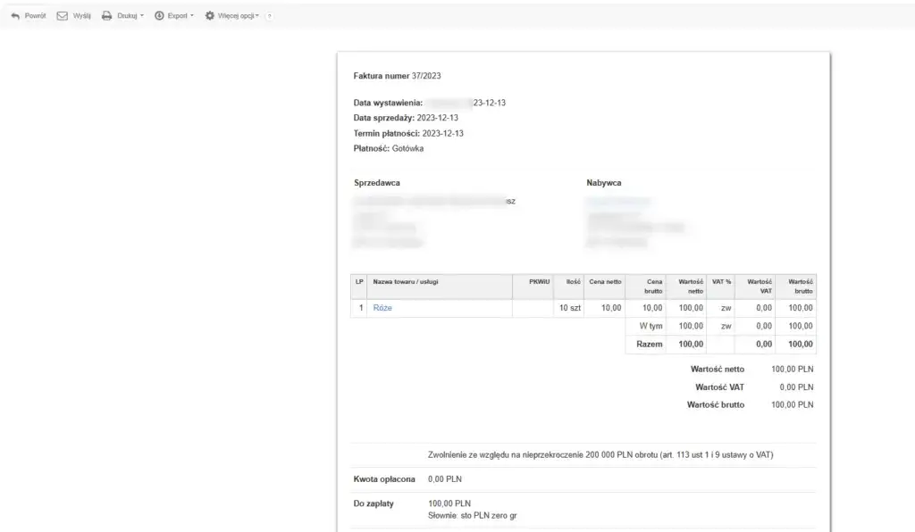 Zdjęcie Jak wystawić fakturę na ryczałcie? Darmowy wzór do pobrania