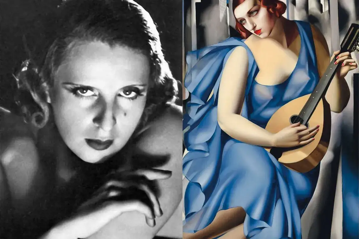 Tamara Łempicka: portret artystki i jej obraz 