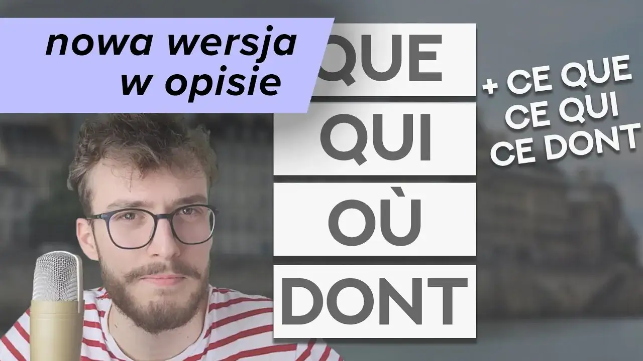 francuskie zaimki względne où miejsce czas