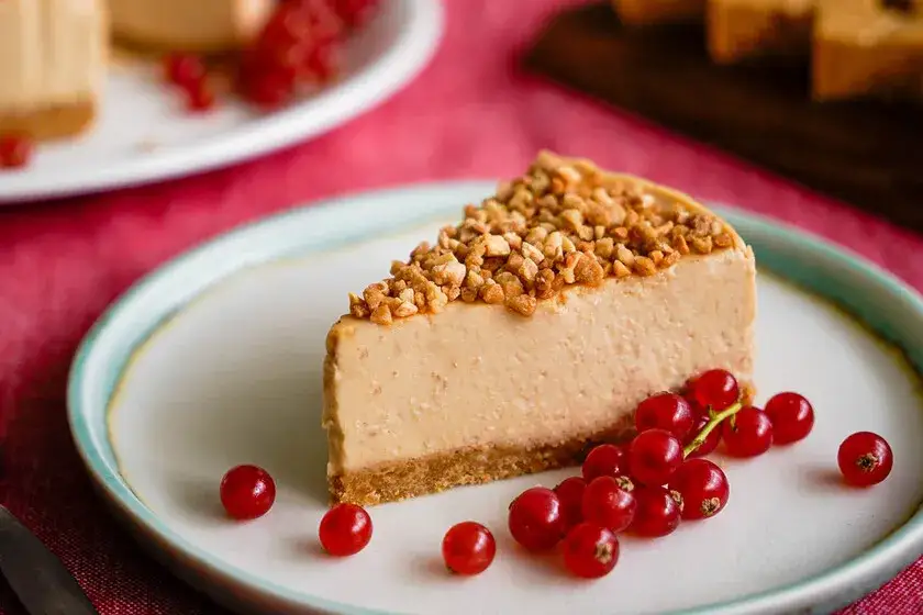 Tarta de turrón sin horno