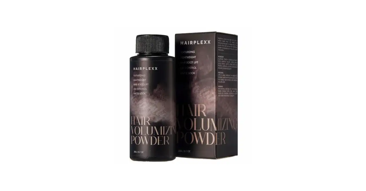 Polvos voluminizadores Hairplexx para un cabello sin apelmazado, con acabado mate y control de grasa.