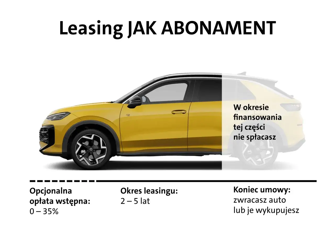 Żółty samochód z napisem 