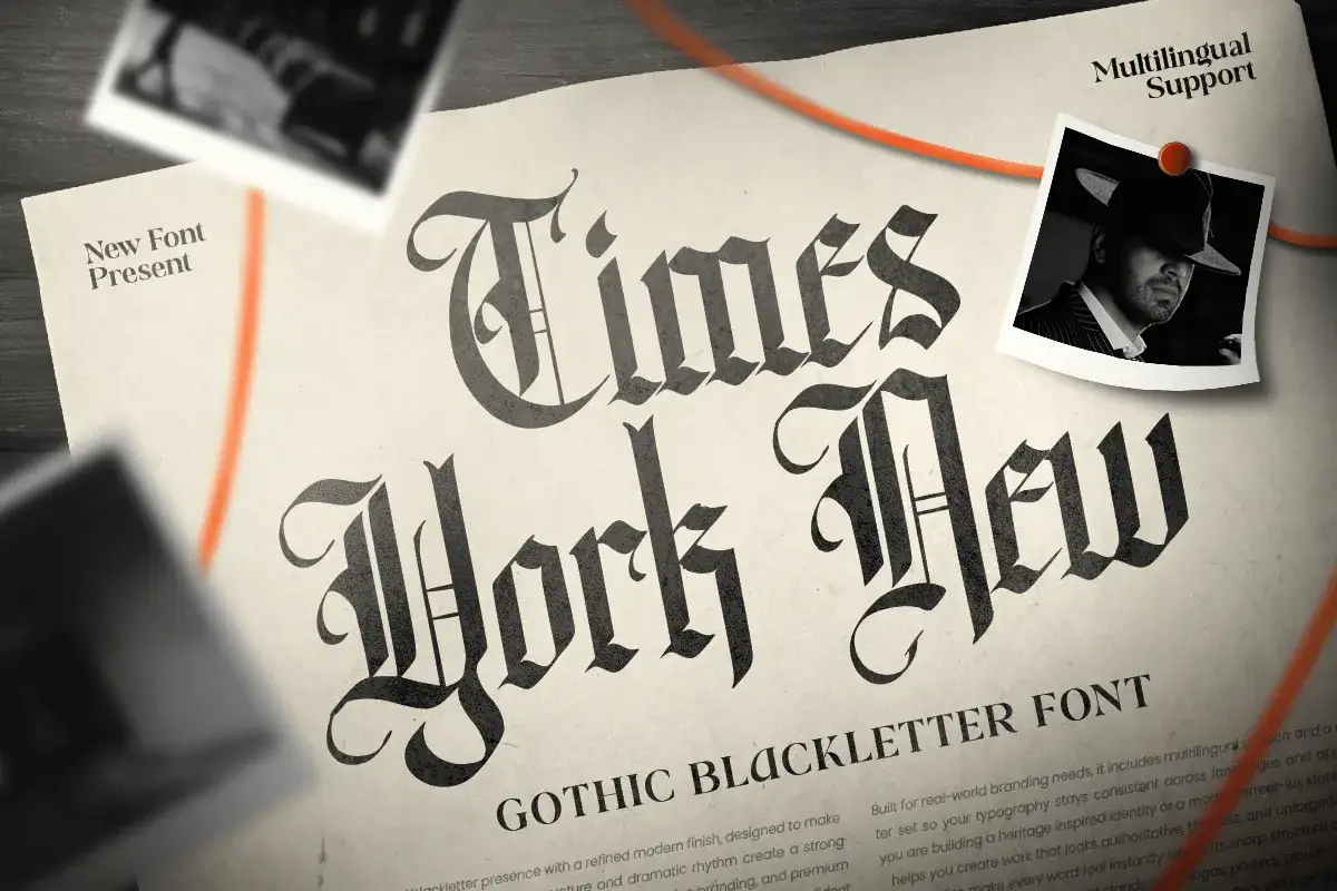 A new font presentation featuring