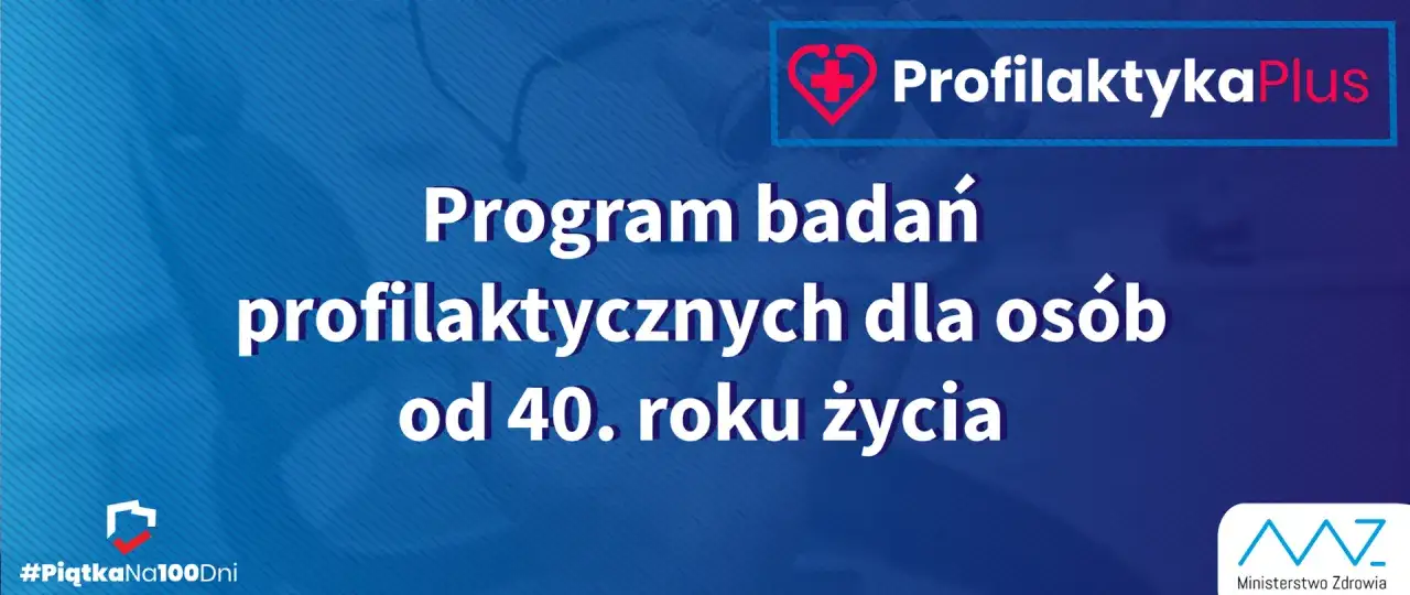 Schemat programu Profilaktyka 40 PLUS