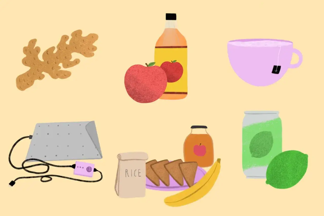 Zenzero, mele, aceto di mele, t&egrave;, riso, banana, bevanda verde e lime: alcuni rimedi naturali per la gastrite nervosa.