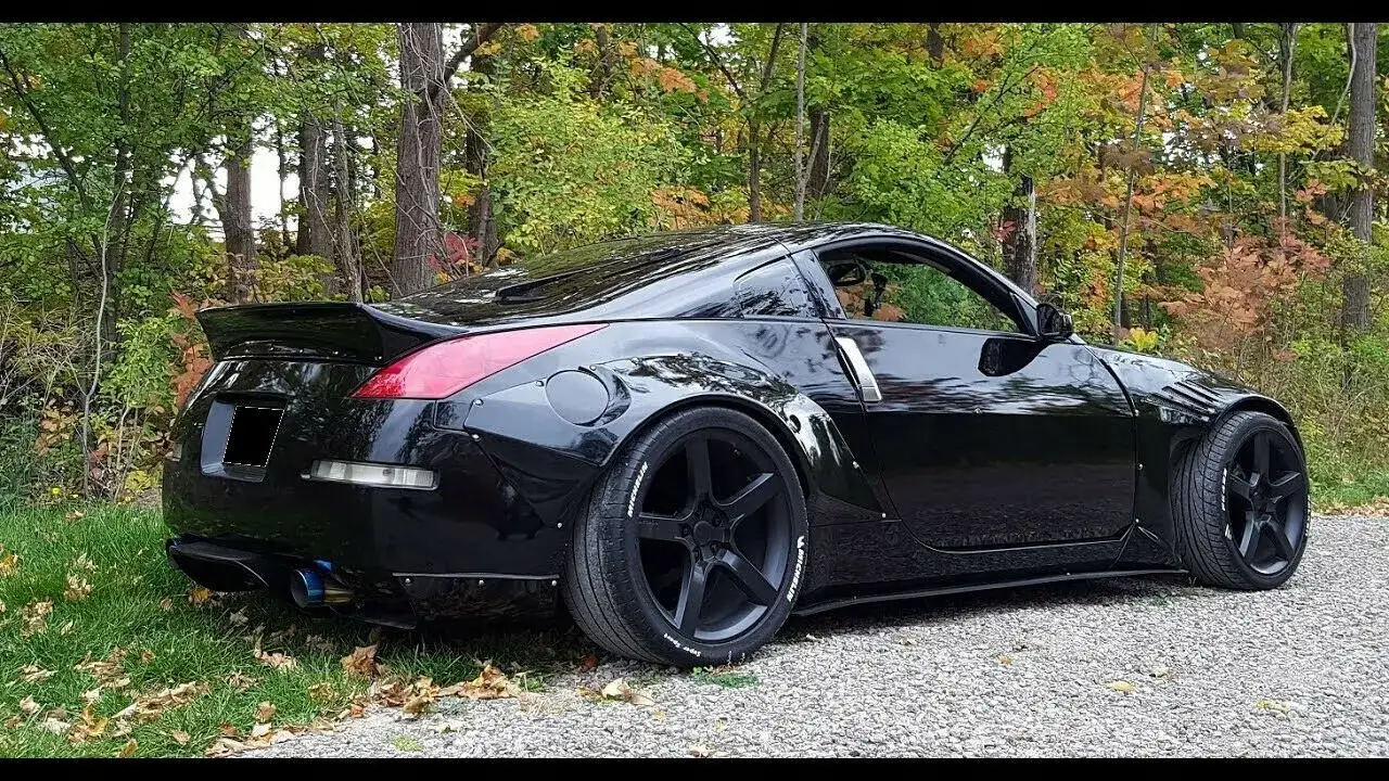 spoilery Nissan 350Z wł&oacute;kno węglowe ABS laminat
