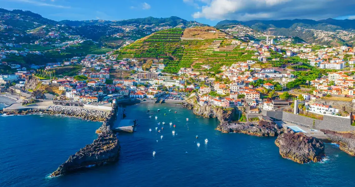 Funchal stolica Madera widok miasto