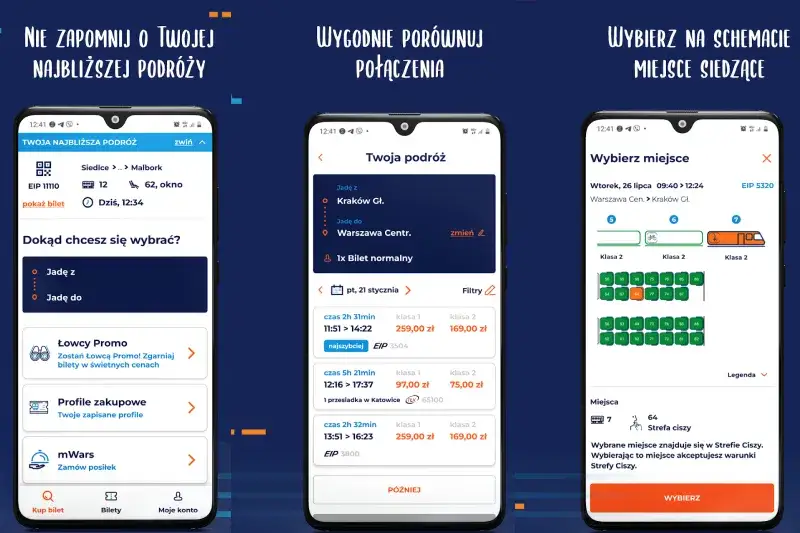 aplikacja pkp intercity bilet