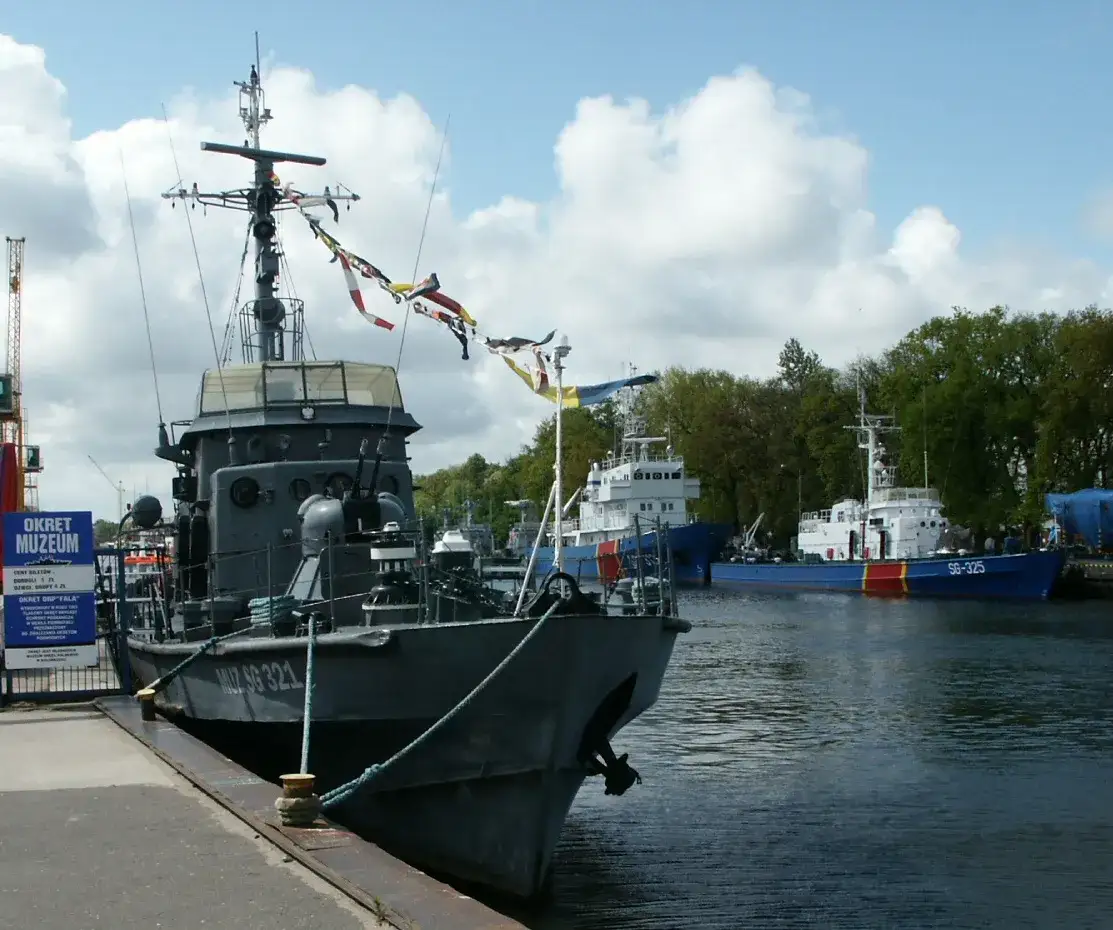 Skansen Morski Kołobrzeg ORP Fala