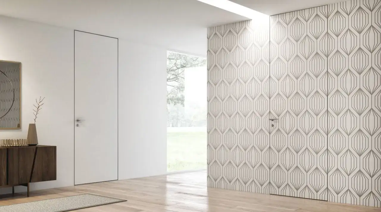 Porte filo muro: un design minimalista che nasconde le giunture. Pro e contro di questa soluzione moderna.