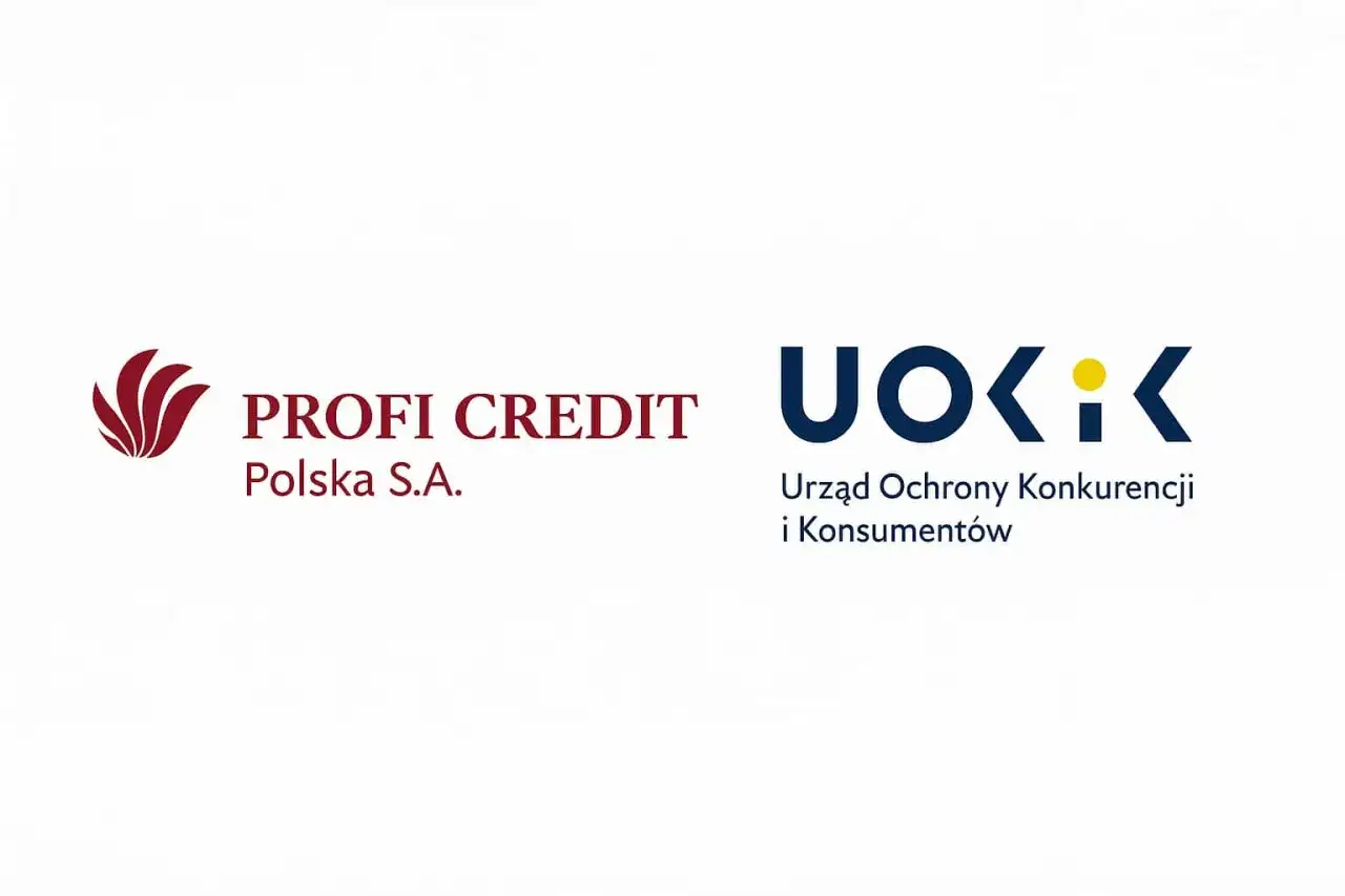 Profi Credit Polska S.A. i UOKiK - Urząd Ochrony Konkurencji i Konsument&oacute;w. Komornik nie jest widoczny.