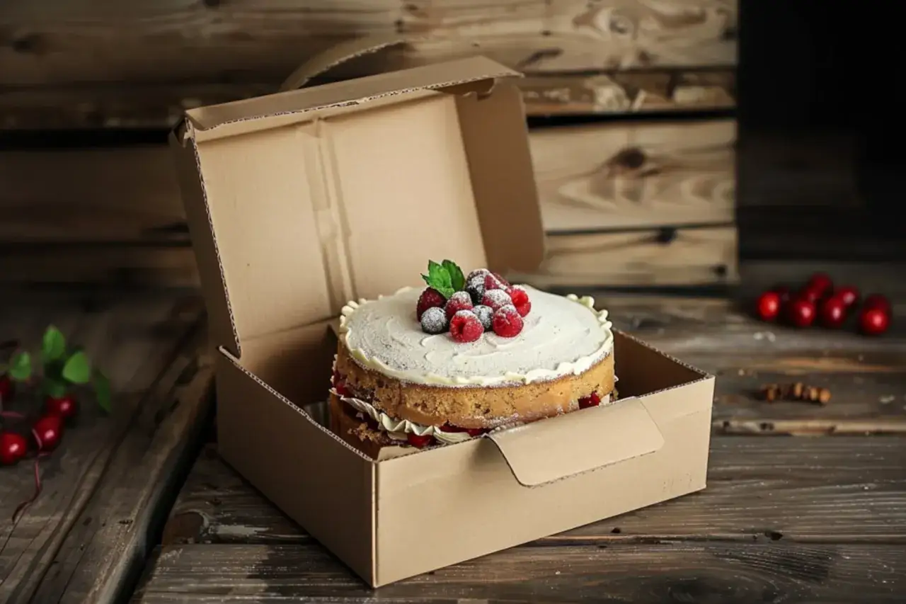 Instrukcja składania pudełka na tort krok po kroku