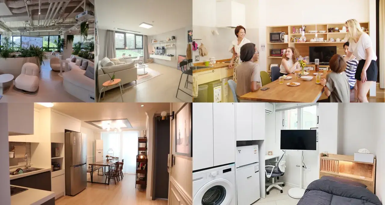 Rodzaje mieszkań Korea Południowa Apateu Officetel Villa