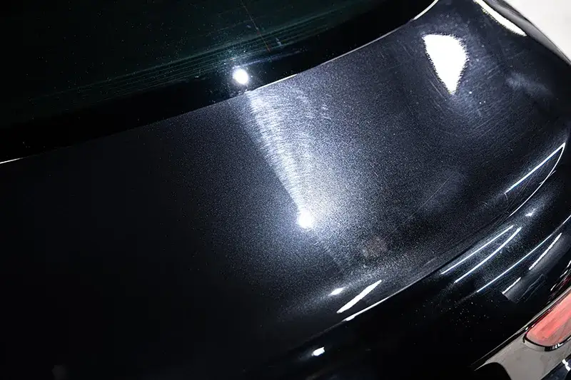 błędy aplikacji powłoki ceramicznej smugi hologramy
