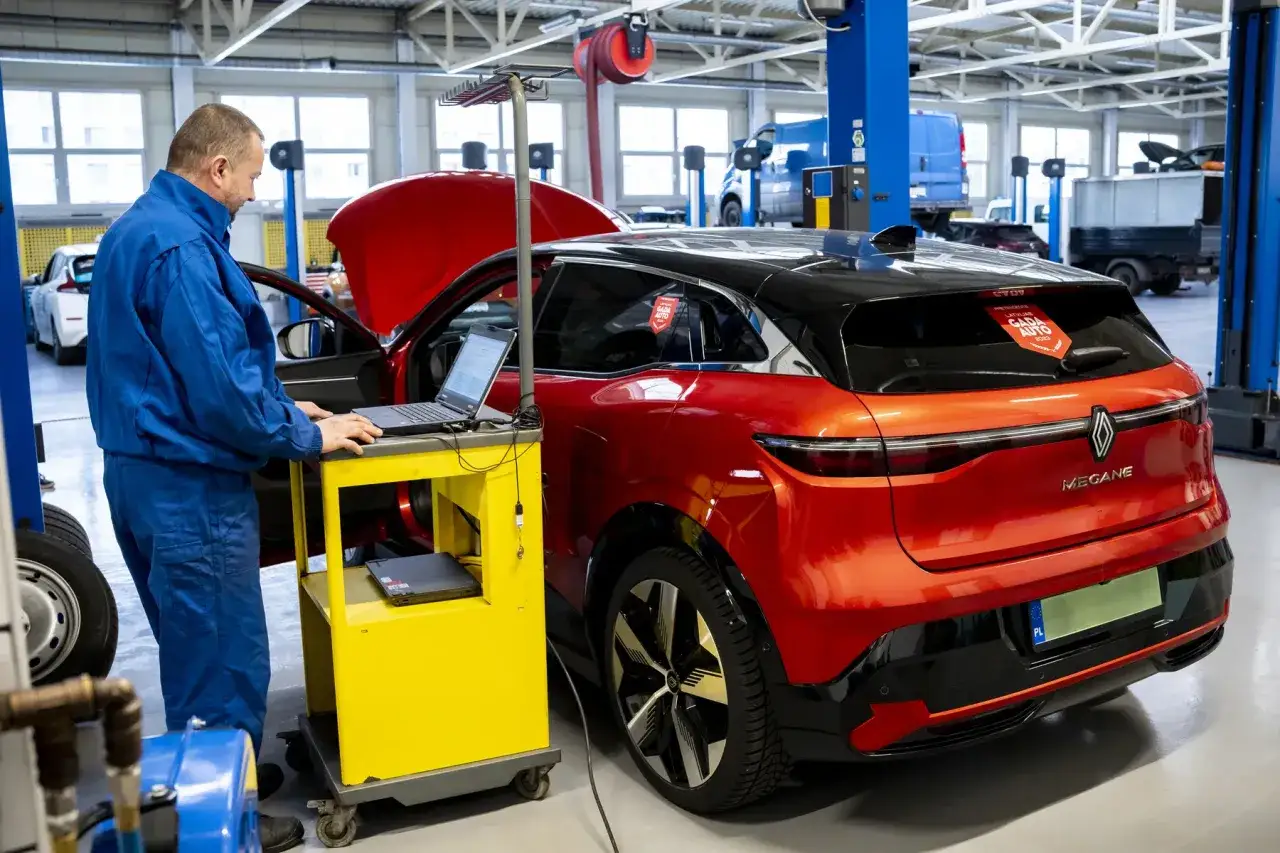warsztat samochodowy przyszłość auta elektryczne diagnostyka