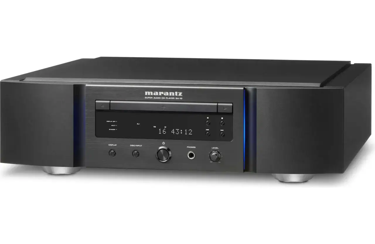 Lecteur CD Marantz SA-10, offrant une qualit&eacute; audio DSD exceptionnelle pour une exp&eacute;rience sonore immersive.