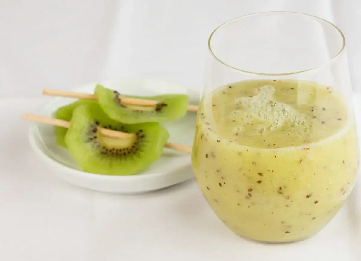 Koktajl z kiwi i banana gotowy przepis