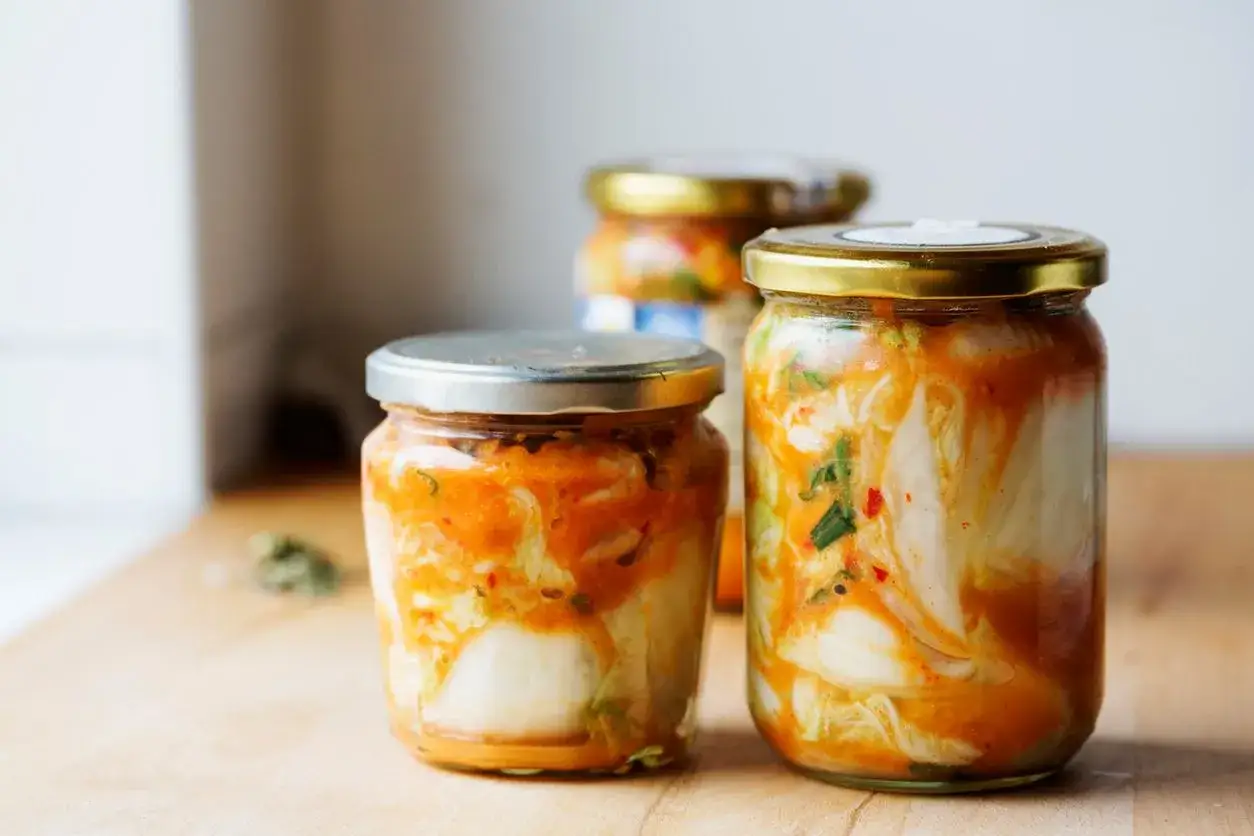 domowe kimchi słoik