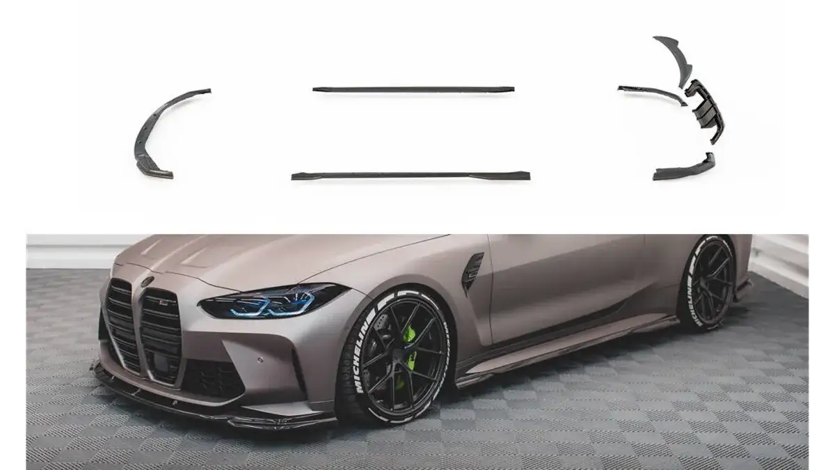 BMW M4 F82 G82 spoilery porównanie stylów