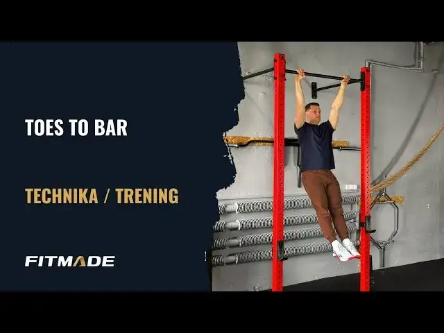 Ćwiczenia na brzuch na drążku (unoszenie n&oacute;g, toes-to-bar)