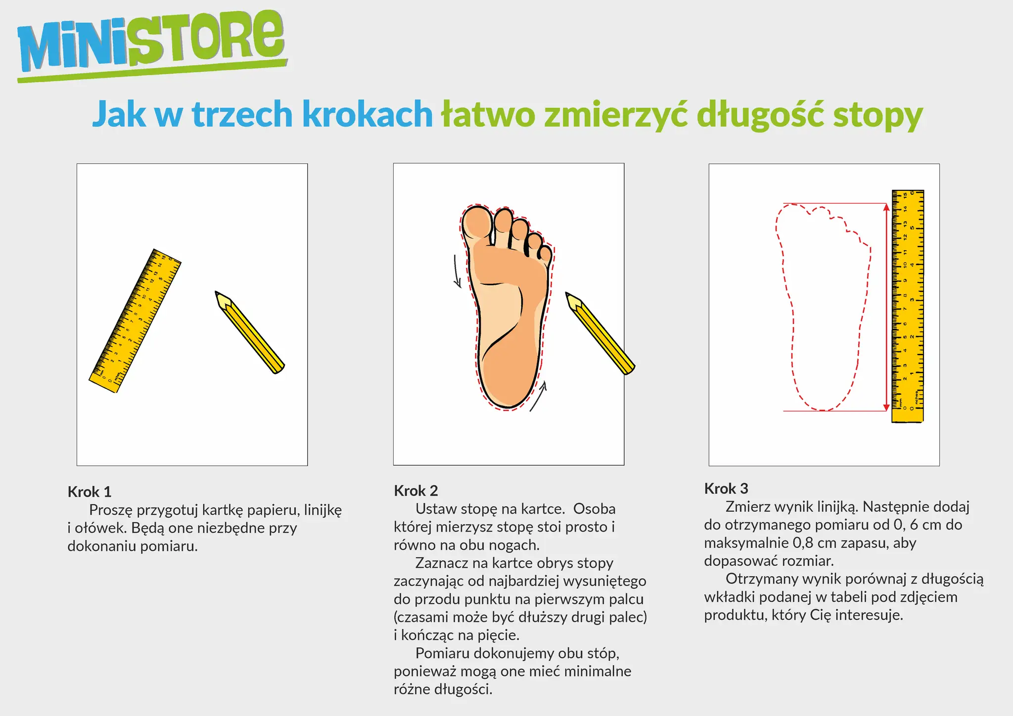 Jak prawidłowo zmierzyć stopę dziecka w domu, instrukcja pomiaru stopy dziecka