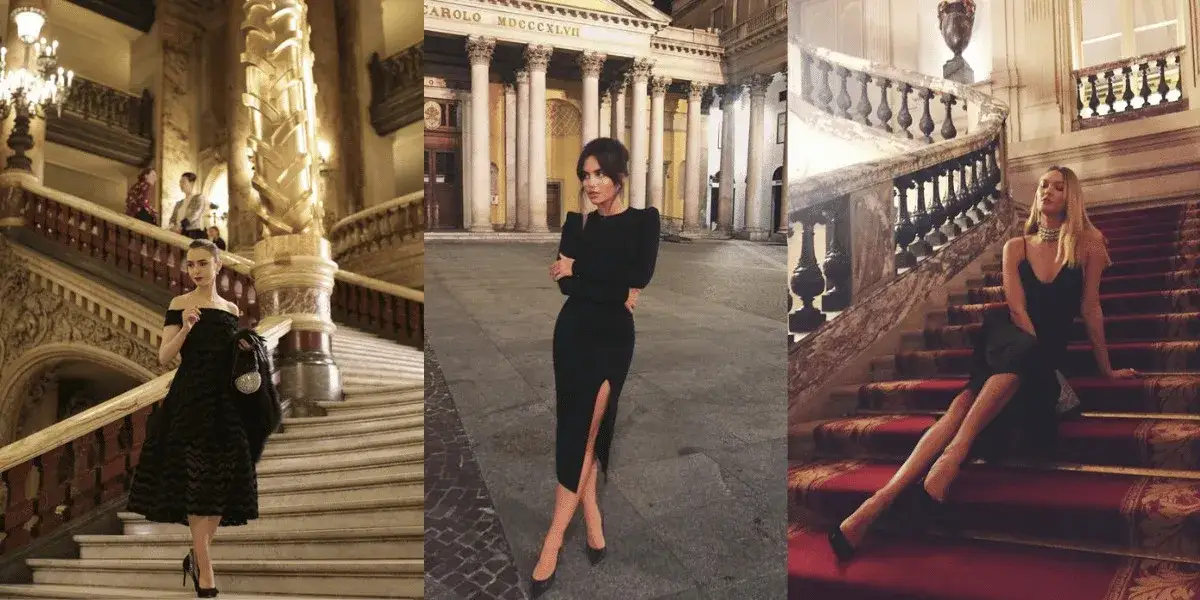ludzie wchodzący do filharmonii, eleganckie wejście do teatru, planowanie wieczoru kulturalnego