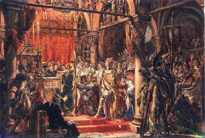Bolesław Chrobry koronacja