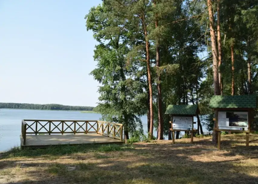 Jezioro Sławskie atrakcje, trasy rowerowe Pojezierze Sławskie