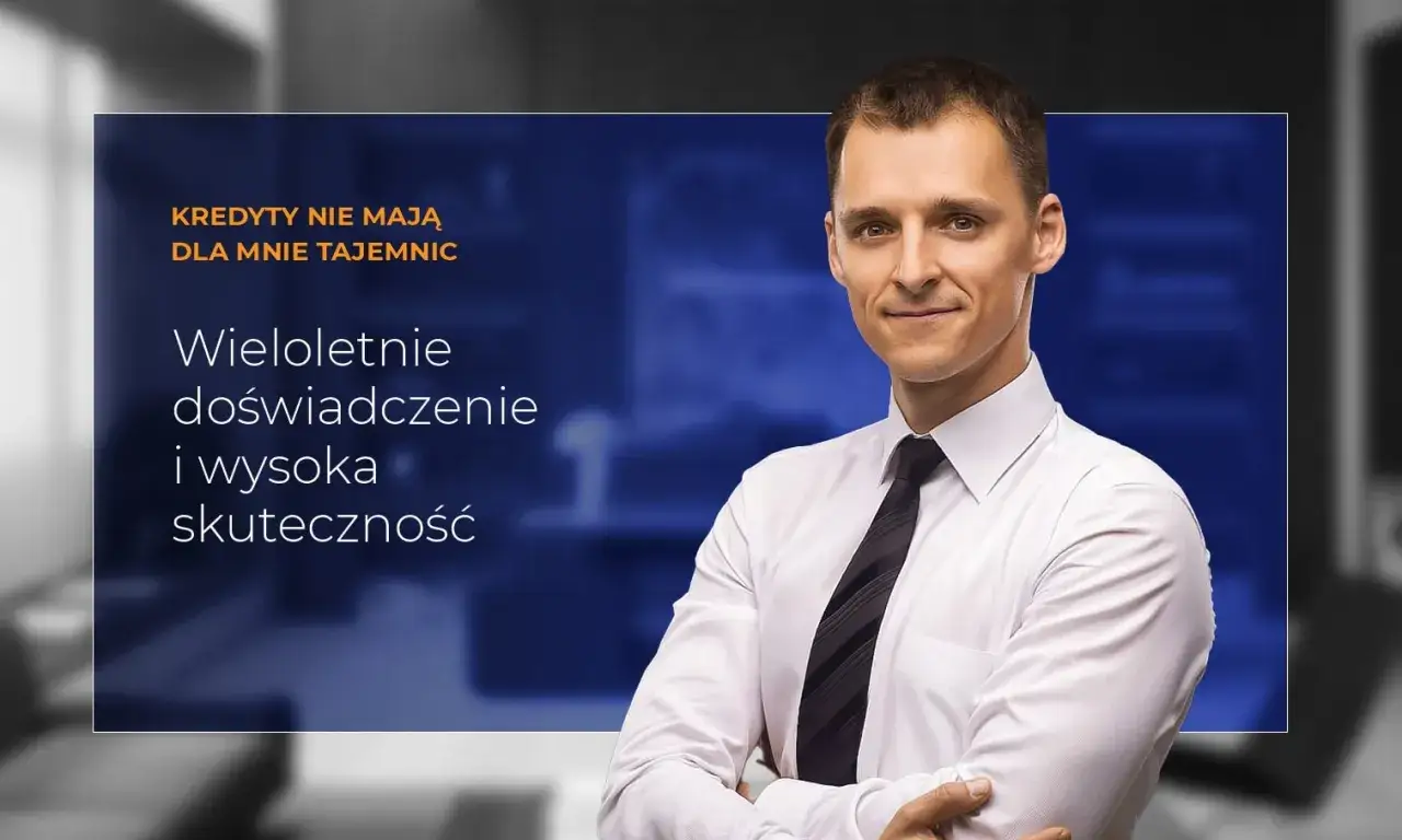 Mężczyzna w białej koszuli i krawacie, z tekstem 