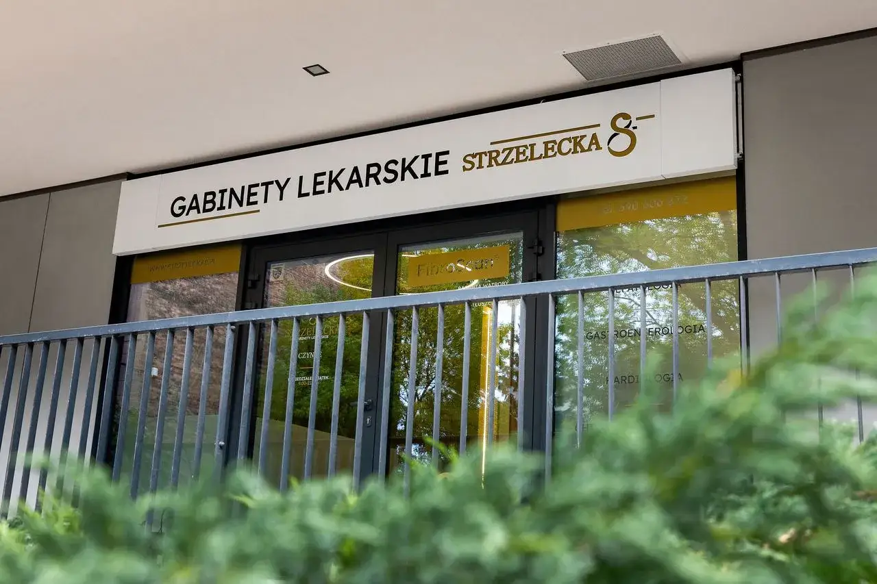Elegancka fasada gabinetów lekarskich 