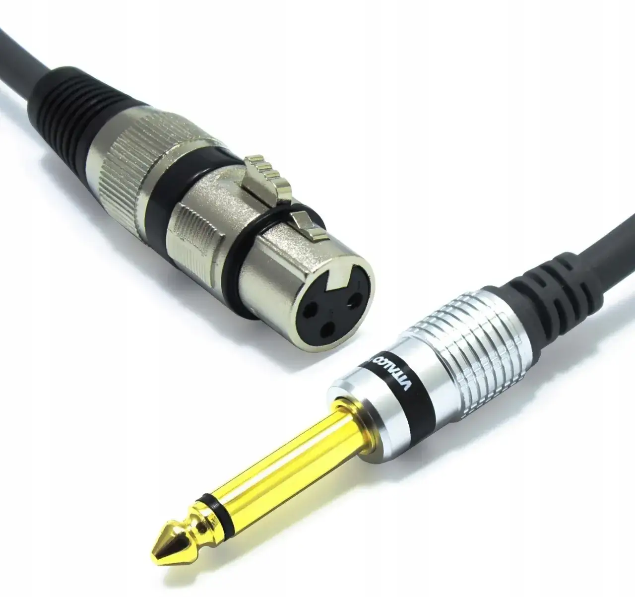 Rodzaje kabli audio XLR TRS TS