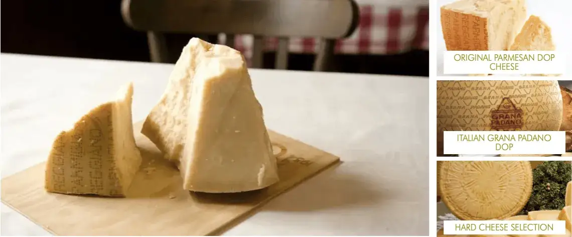 Porównanie Parmigiano Reggiano i Grana Padano