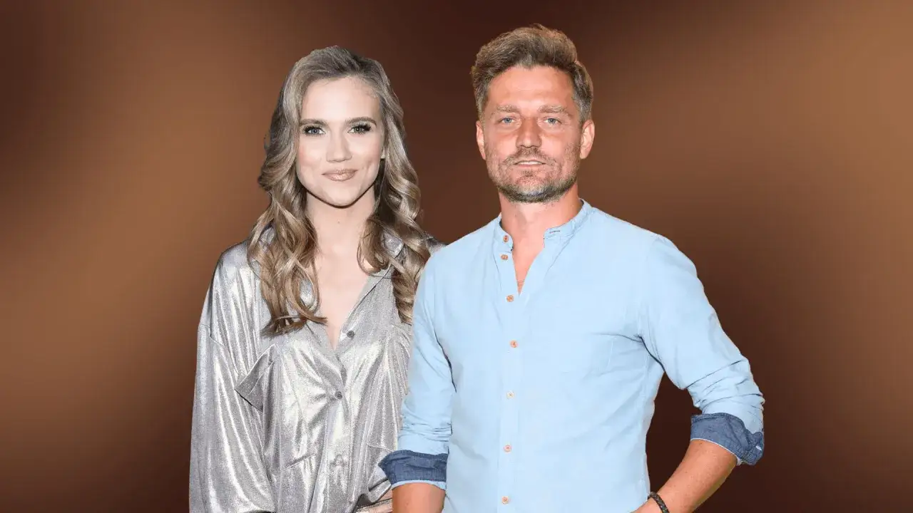 Kaczorowska z partnerem, z którym jest w związku.