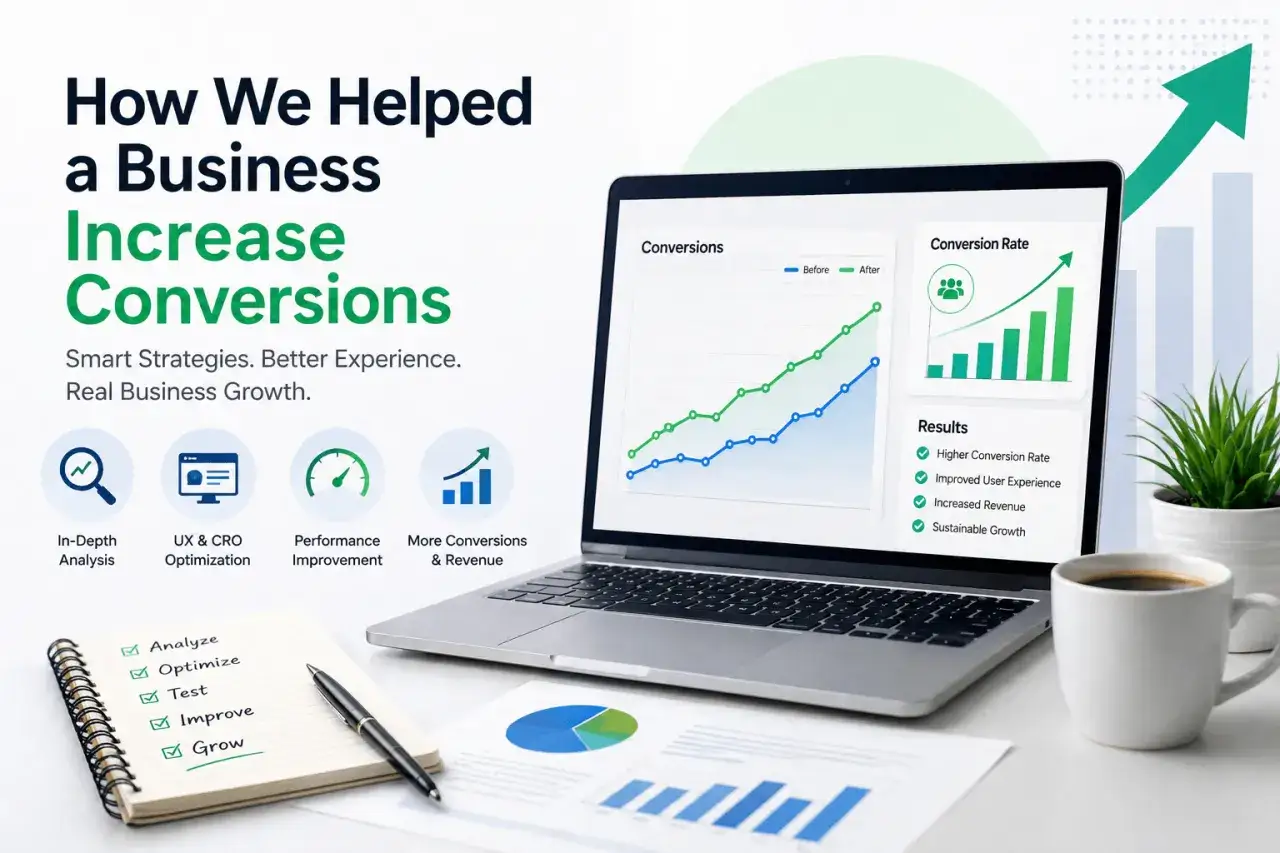 Graphiques montrant l'augmentation des conversions et des revenus gr&acirc;ce &agrave; l'optimisation du taux de conversion.